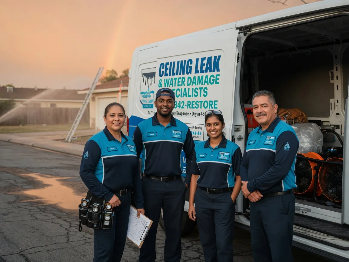 Ceiling Leak Cleanup company in Galena, OH